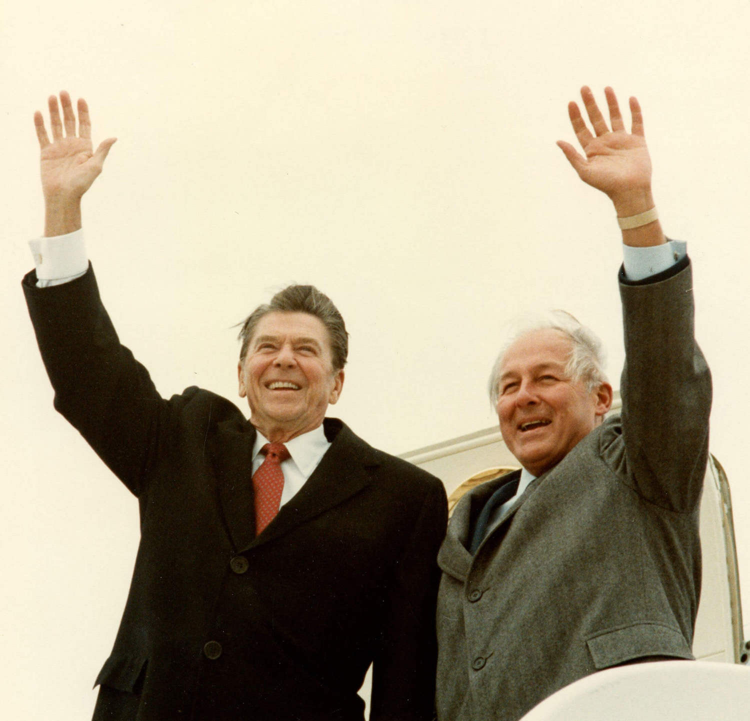 Robert H. Michel with Ronald Reagan